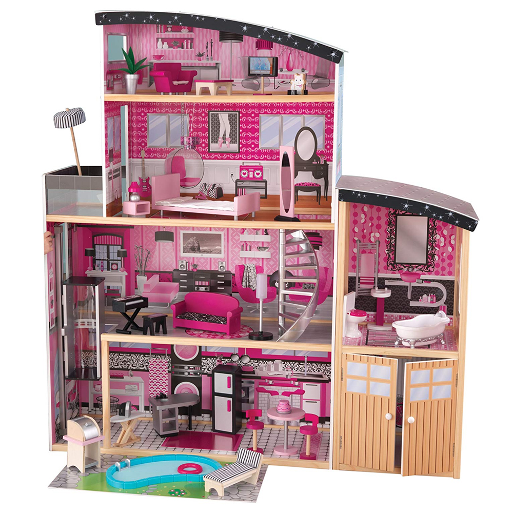 KidKraft Sparkle Mansion Dollhouse - Create Play Travel Top Product Family Awards