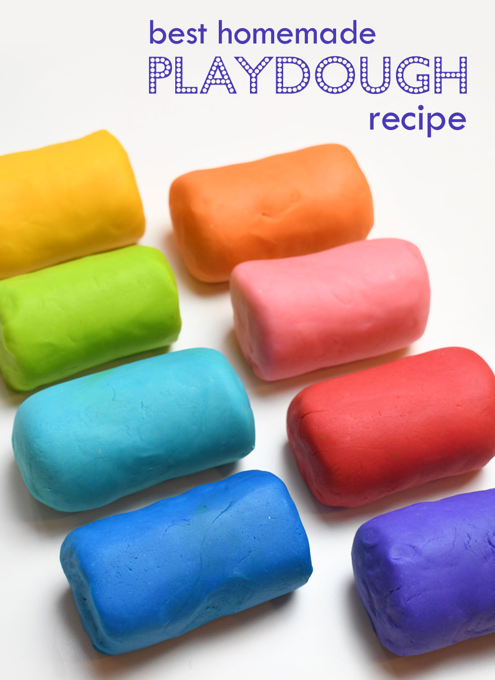 how to make the awesome DIY play dough for kids