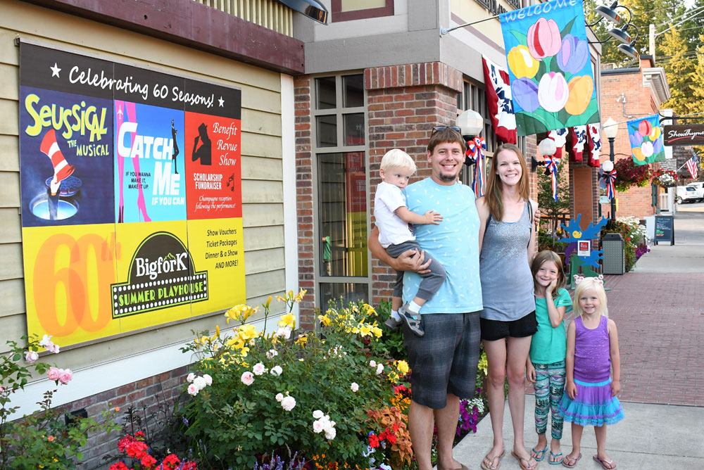 Bigfork Summer Playhouse family visit to Montana
