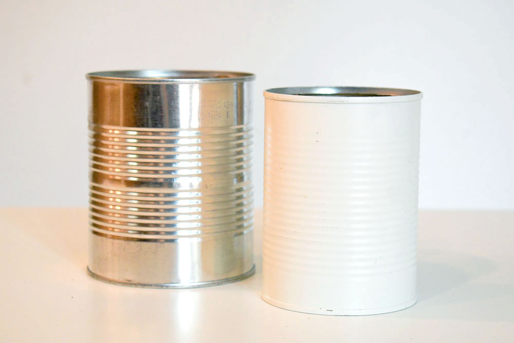 DIY washi tape pencil cans back to school