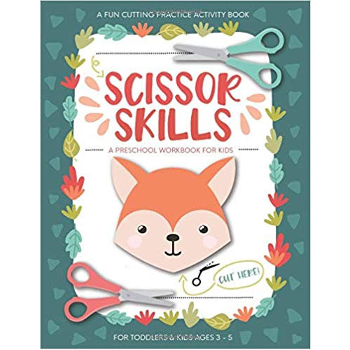 Scissor Skills Preschool Workbook for Kids