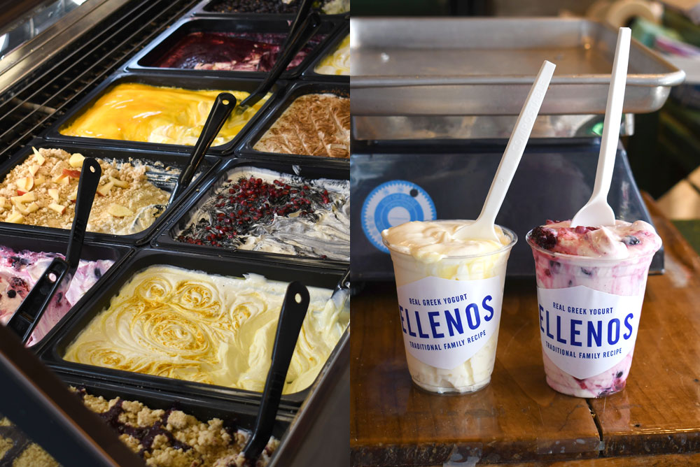 Ellenos Yogurt at Pike Place Market Downtown Seattle things to do with kids
