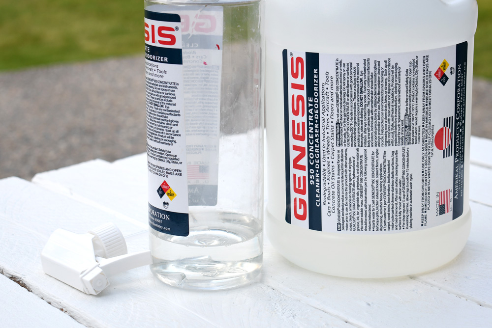 Genesis 950 is a green, multi-purpose surfactant based cleaner that comes in concentrated form