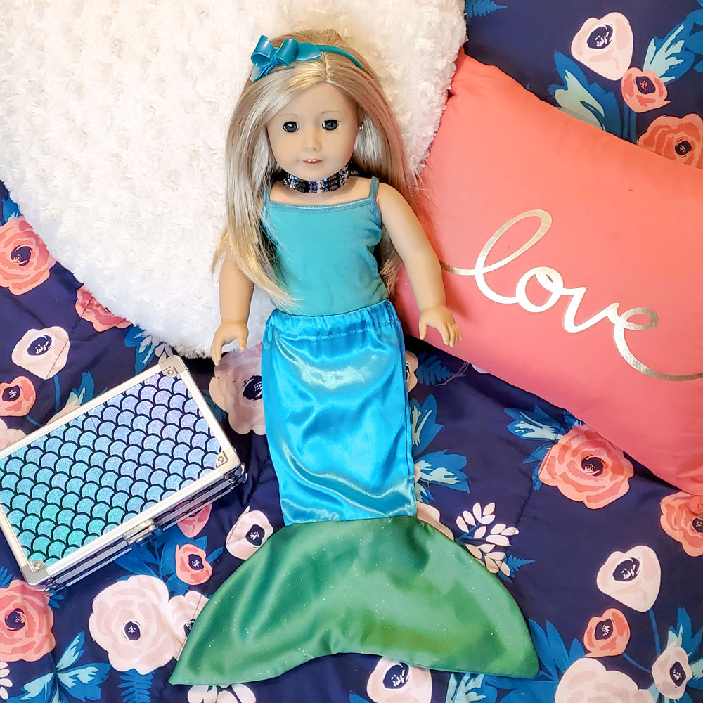 How to Sew a Doll Mermaid Tail