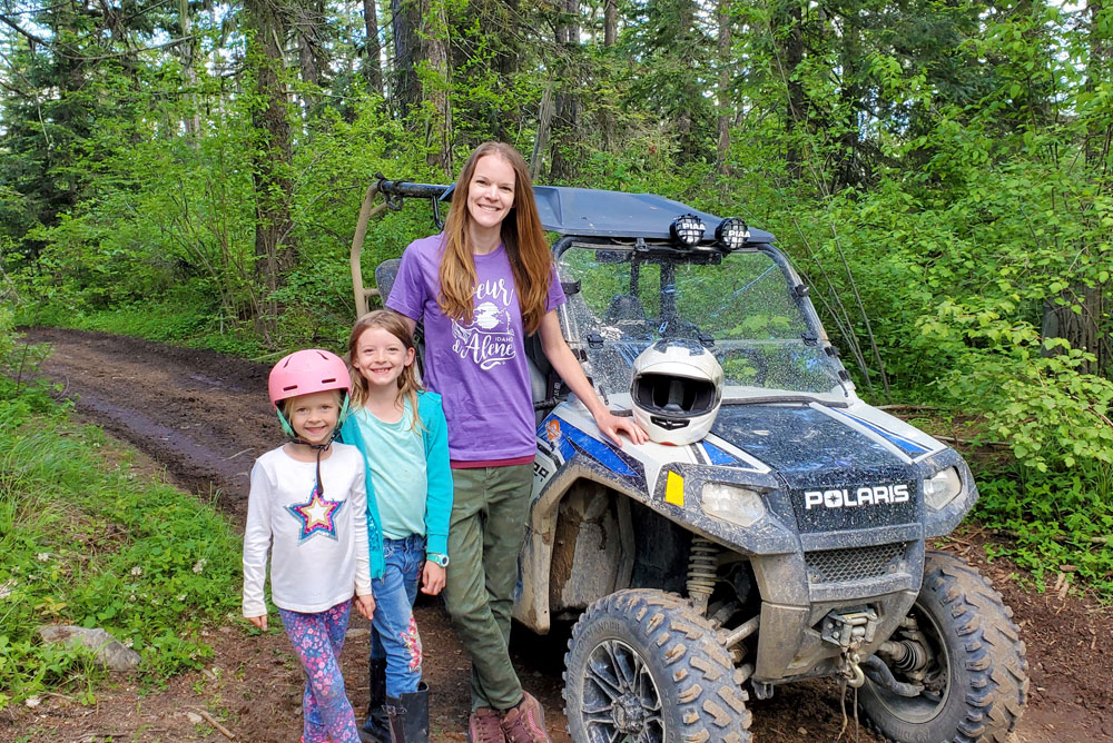 Bunco Off-roading trails near the Coeur d'Alene National Forest