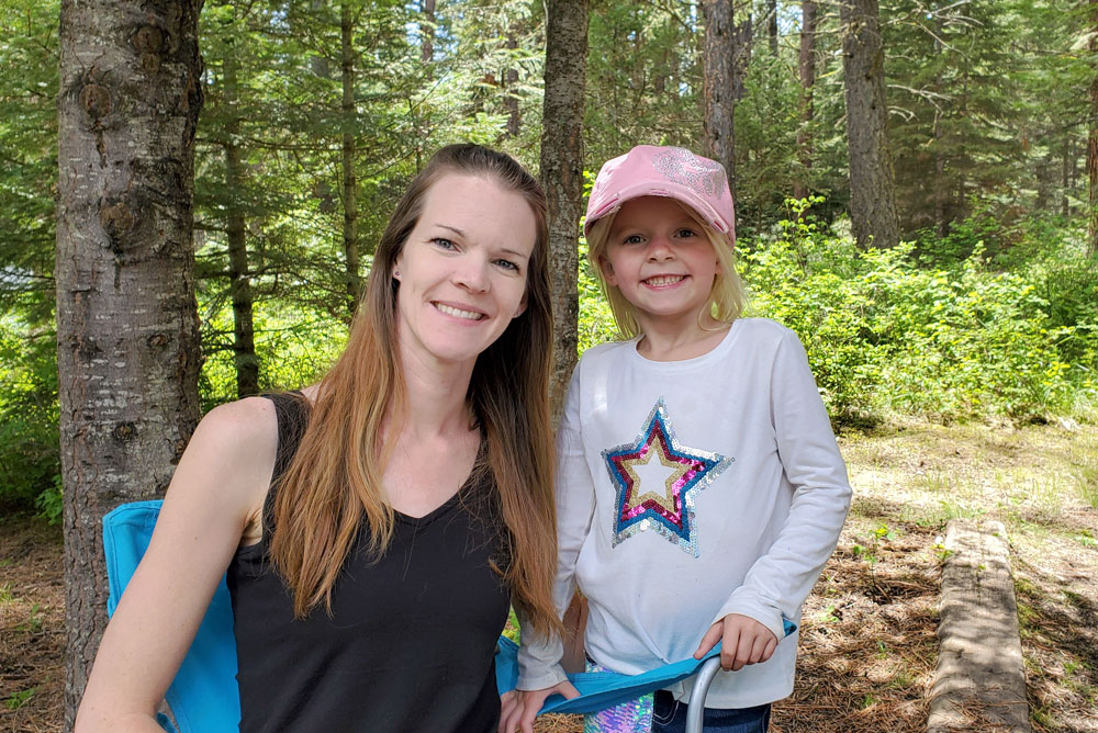 Family Camping trip at Winchester Lake