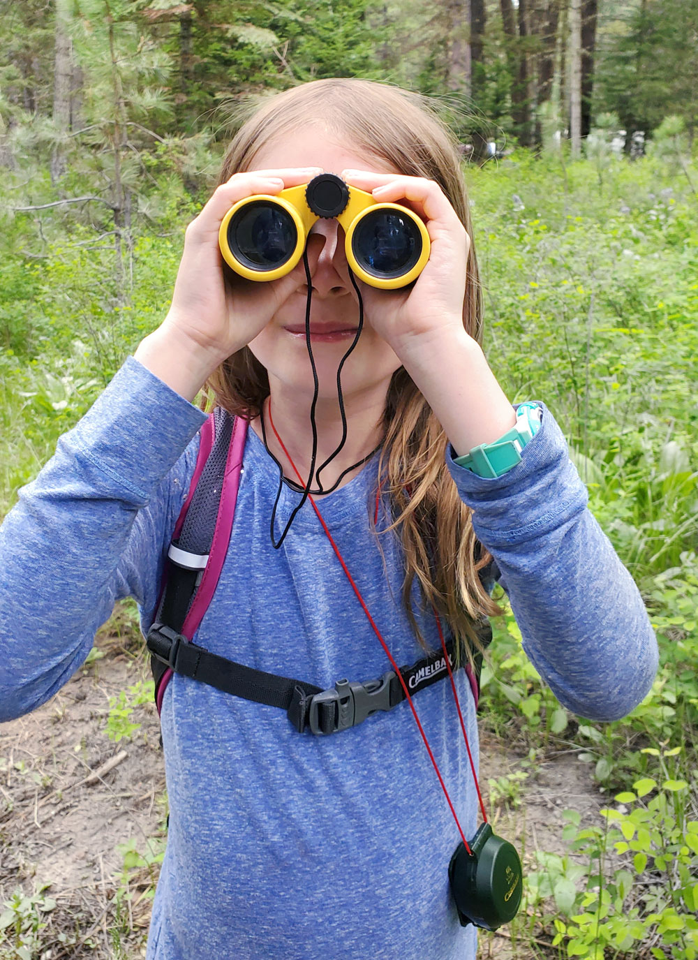 Exploring with binoculars summer kids toy