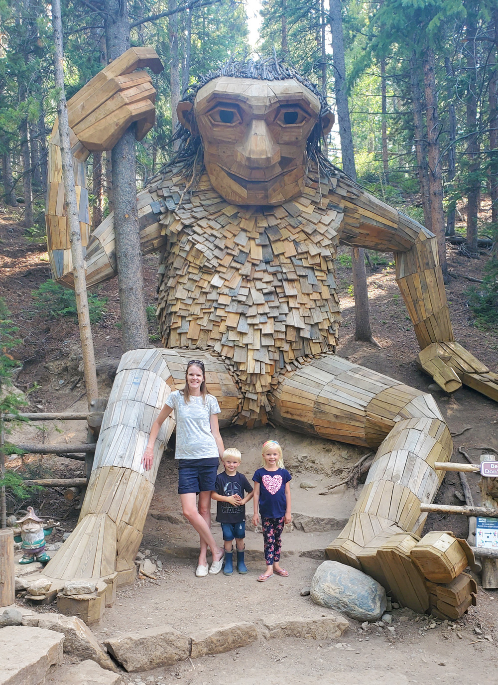 Isak Heartstone forest troll art in Breckenridge Colorado