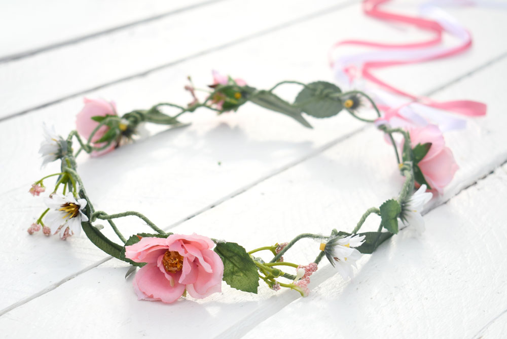 Silk flowers for clearance flower crowns