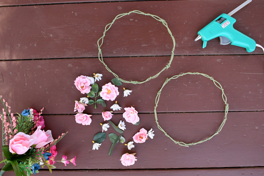 How to make pretty DIY flower crowns for girls