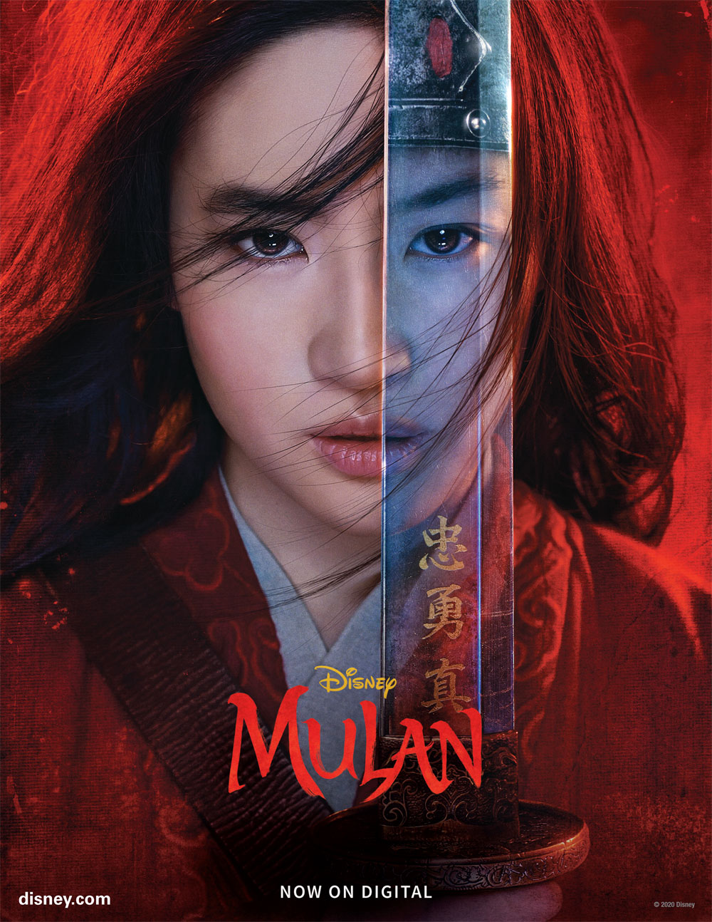 Mulan live action movie Disney release