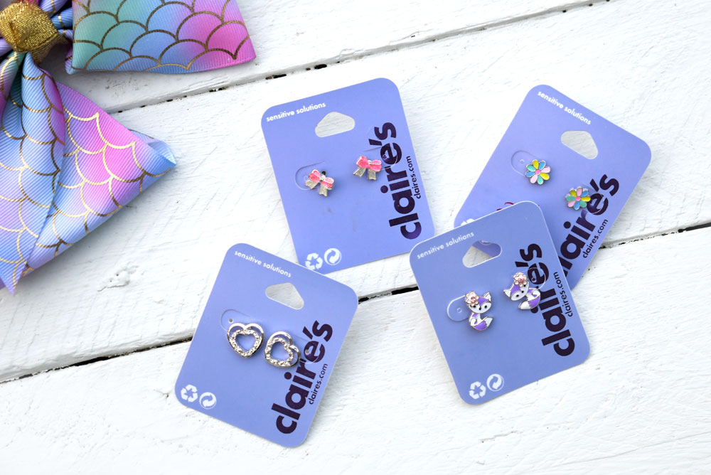 Earrings from Claire's gift ideas for girls