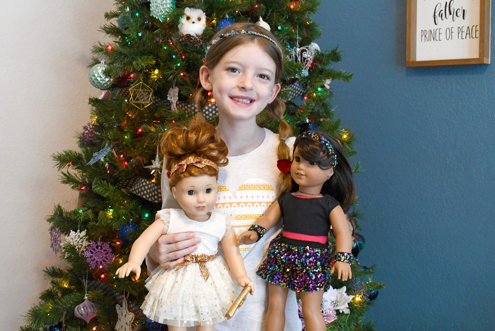American Girl 2020 holiday outfits All that Glitters dress