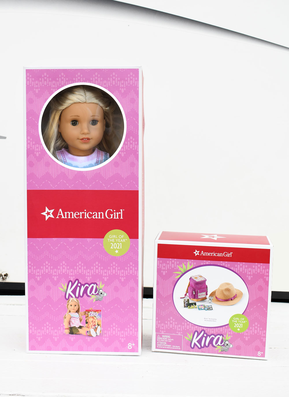American Girl of the Year 2021 Kira Bailey doll and accessory set