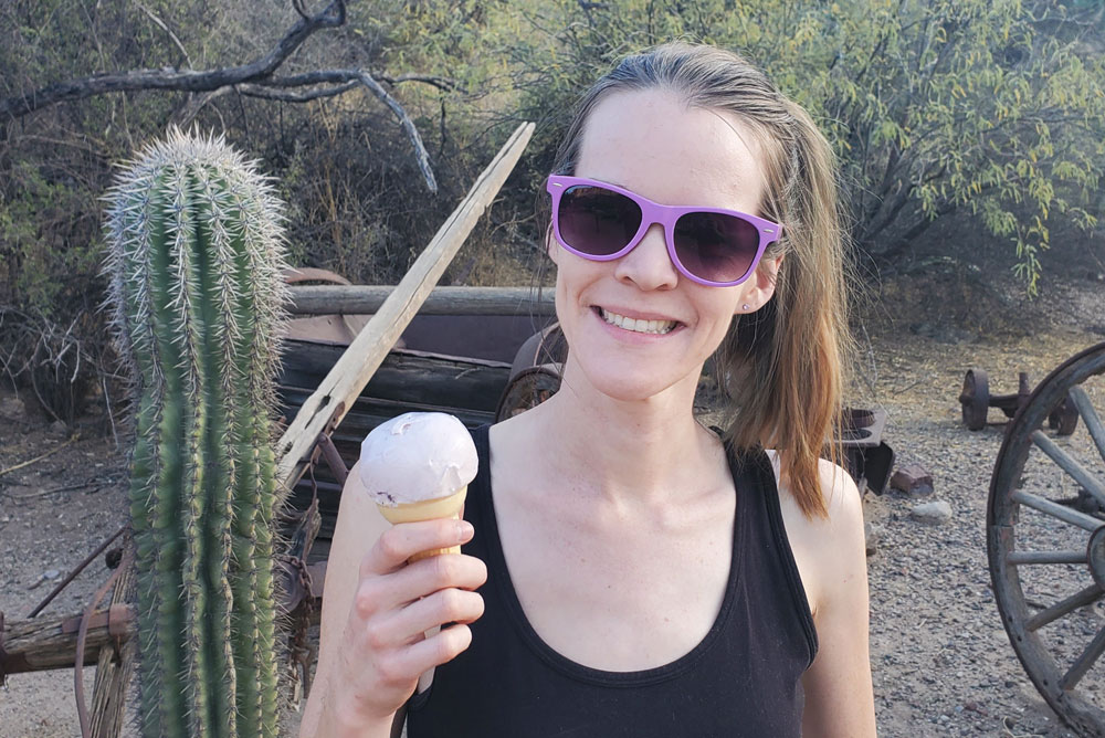 Go out for ice cream kids activities near Phoenix Arizona