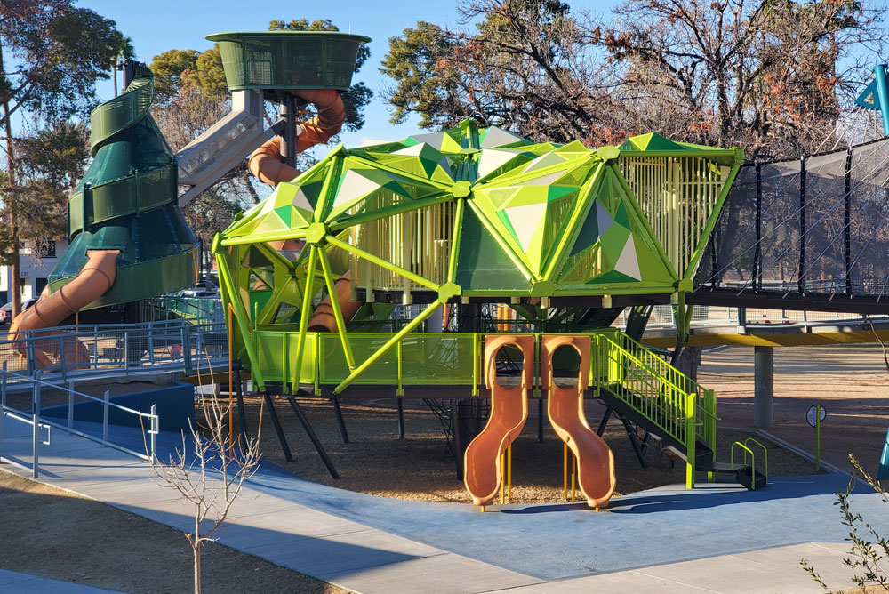 Pioneer Park kids playground in Mesa Arizona