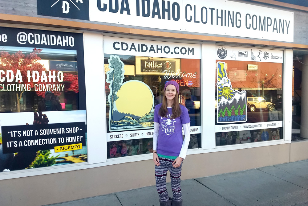 CDA Idaho Clothing Company downtown Coeur d'Alene