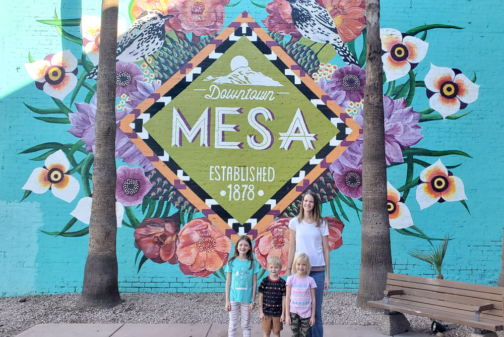 exploring downtown Mesa kids activities near Phoenix