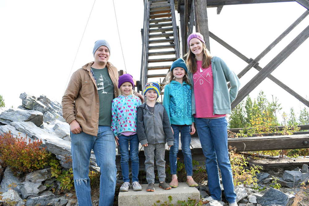 Wallace family Idaho homeschooling adventures