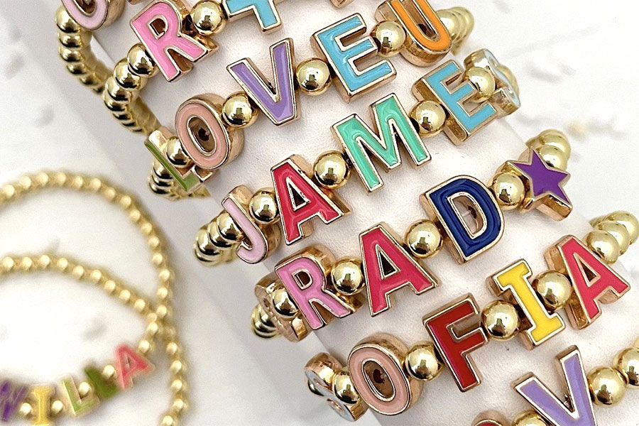 Isabelle Grace Jewelry personalized bracelets school accessories