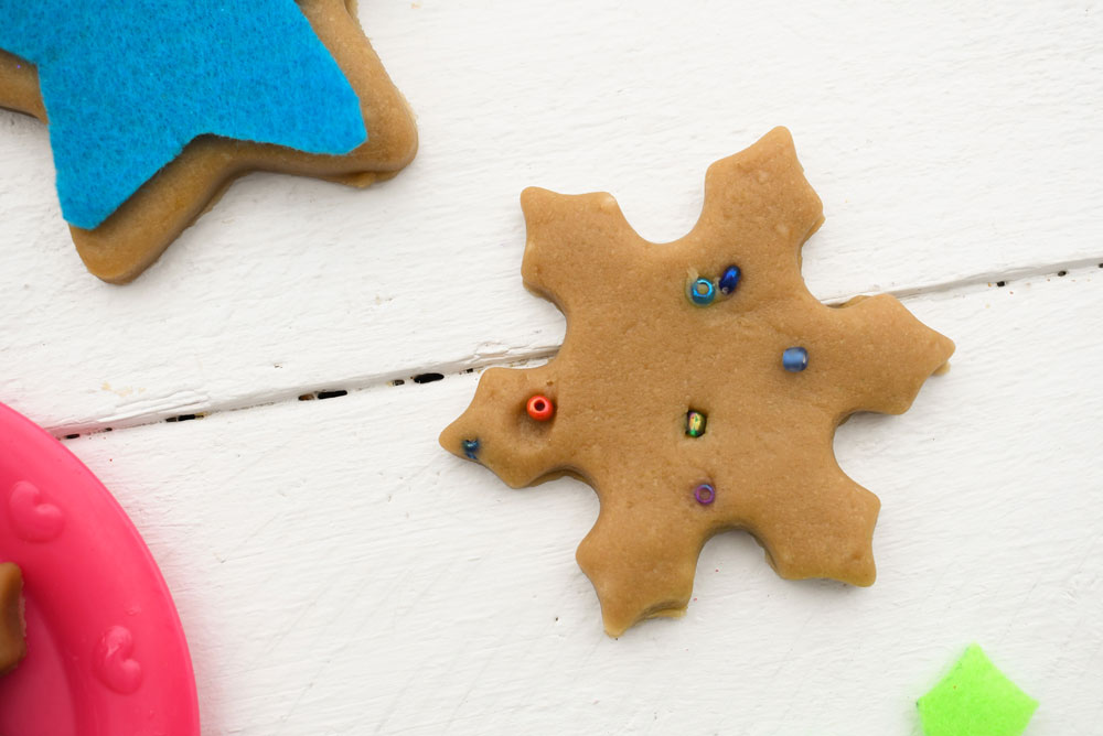 Interactive playdough activity decorate cookies