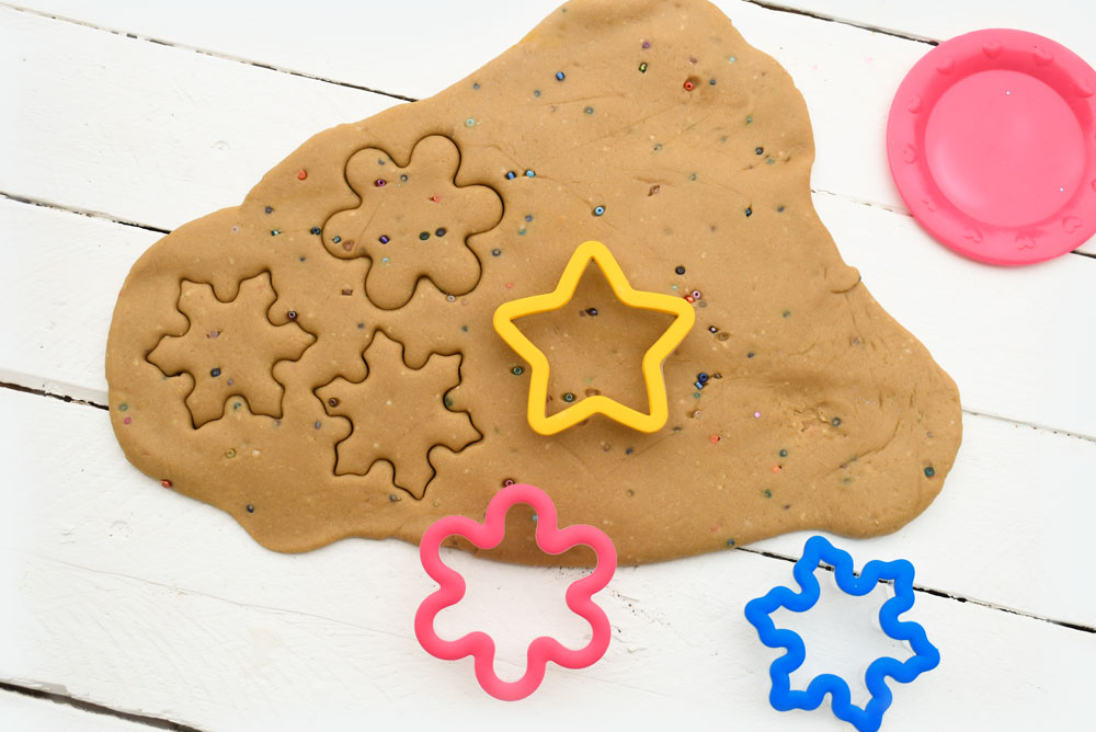 Preschool playdough recipe make pretend cookies