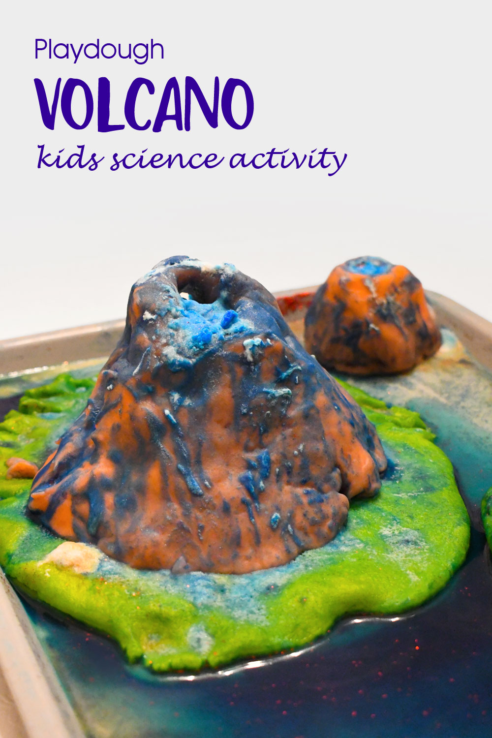 How To Make A Playdoh Volcano - Pinning Everyday