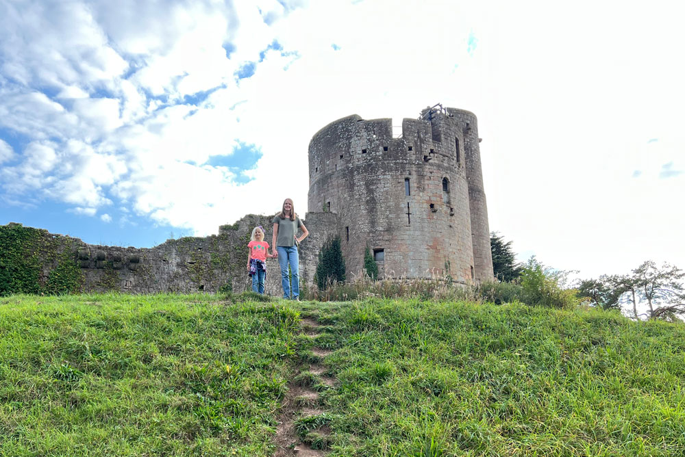 Self-guided castle tour in Wales