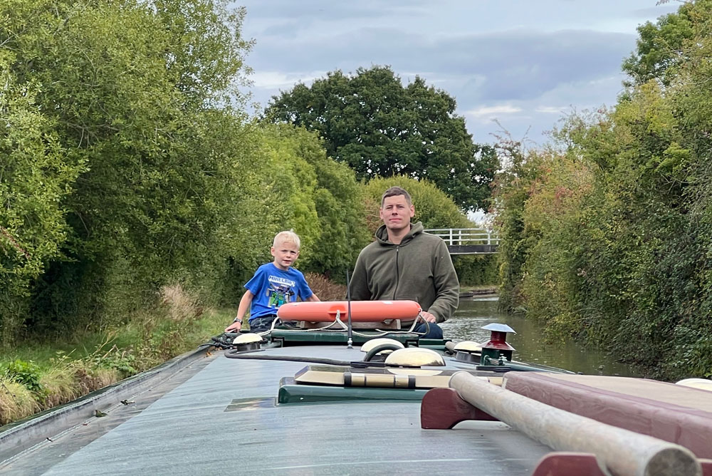 Renting a narrowboat in England