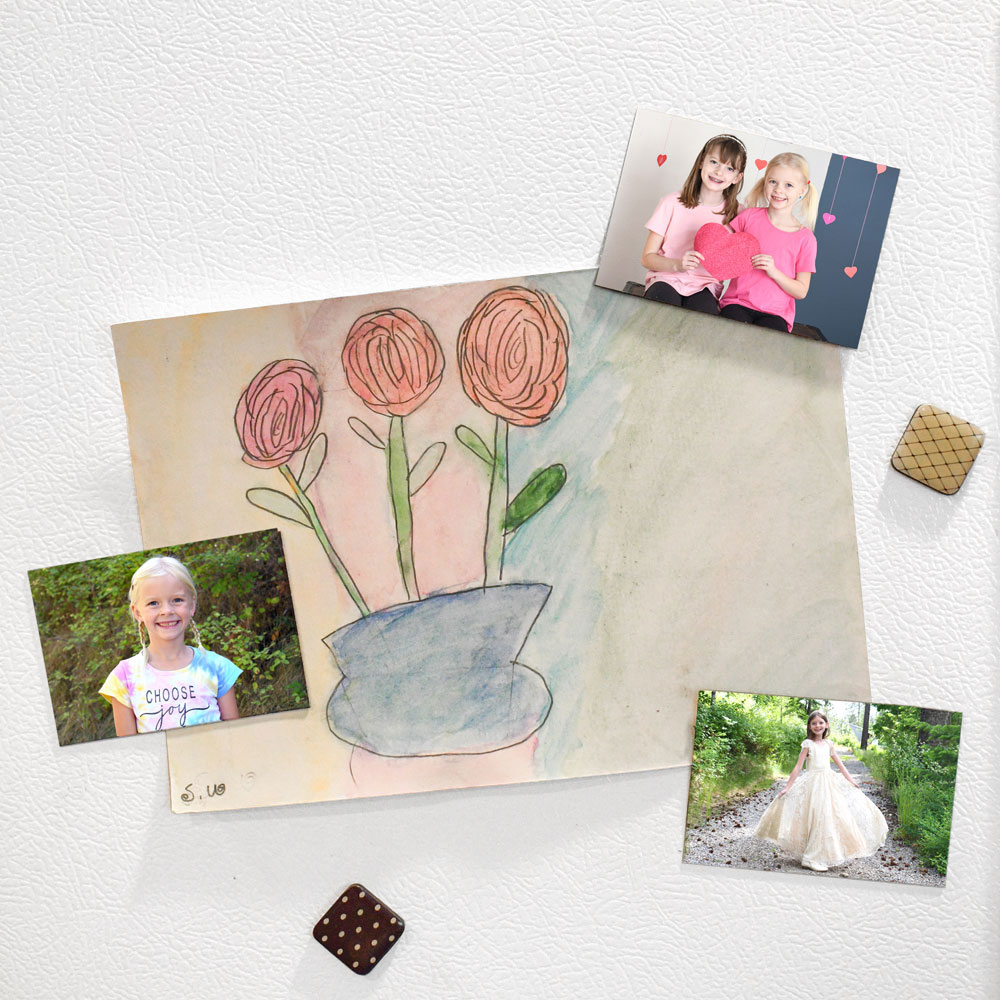 DIY Photo Magnets