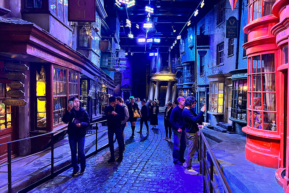 Diagon Alley London Harry Potter studio tour