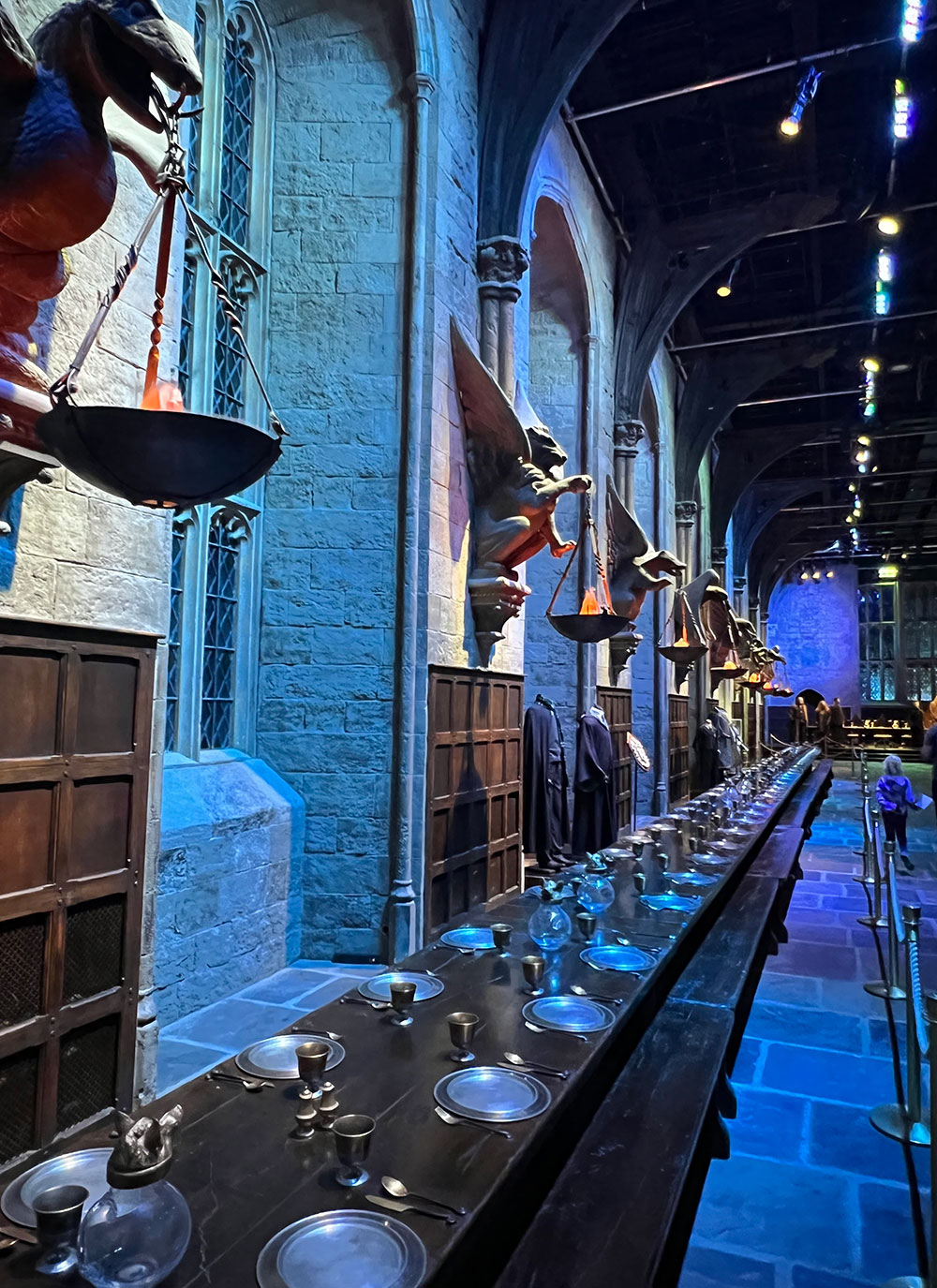 Hogwarts Great Hall Harry Potter Studio Tour