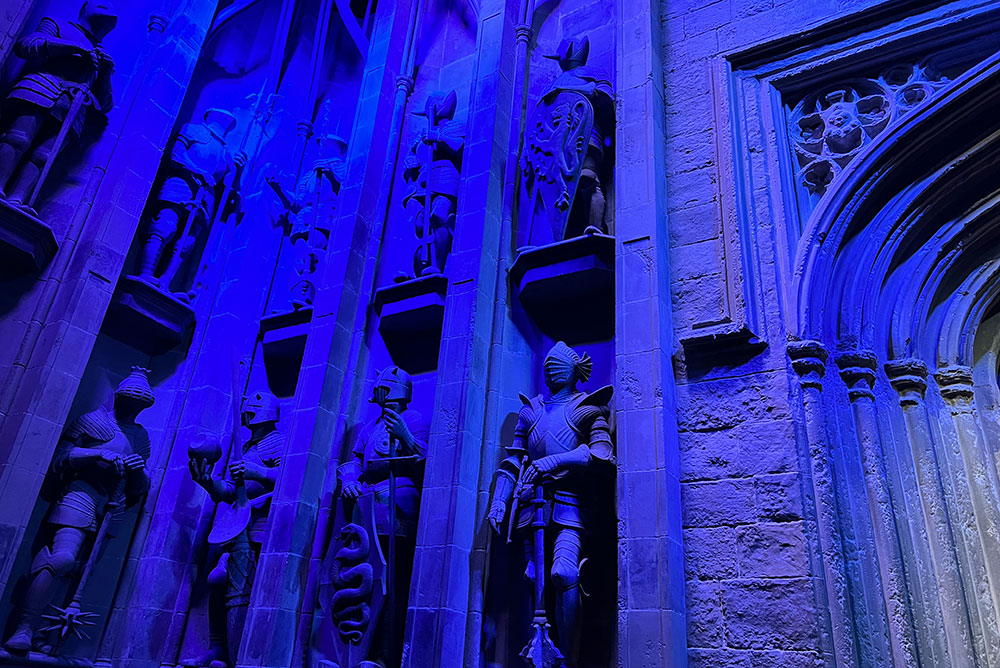 Hogwarts guards outside of Great Hall