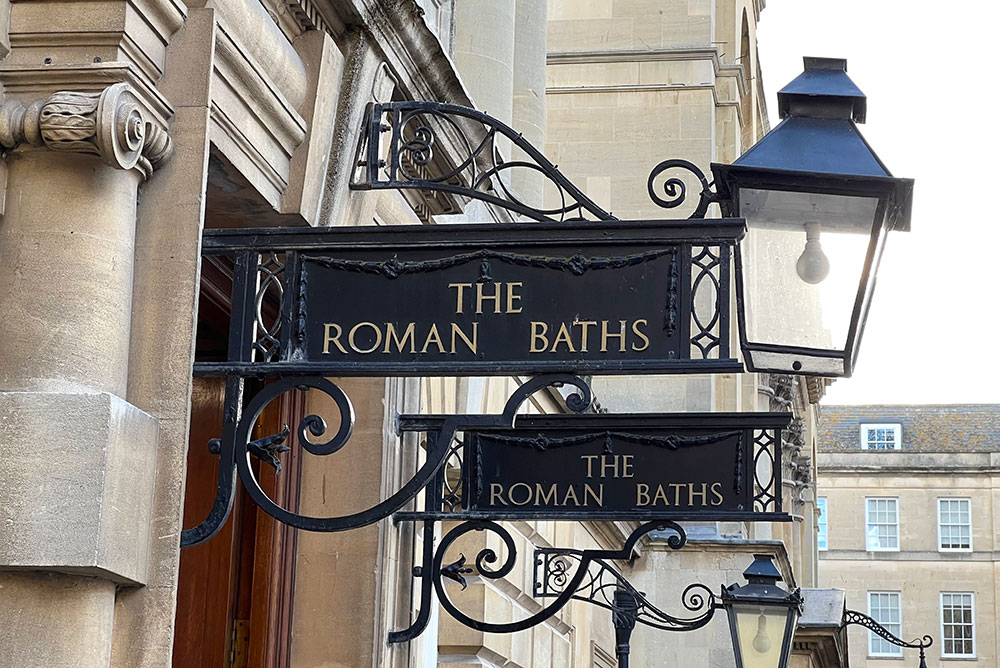 Roman Baths in Bath United Kingdom