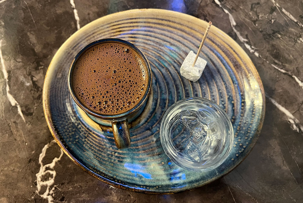 Turkish coffee in the United Kingdom