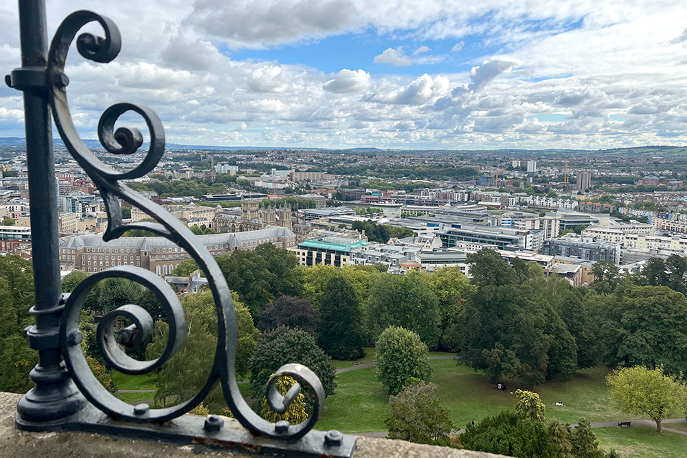 view from Cabot Tower