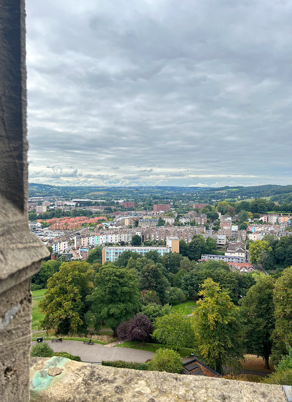 city view from Cabot Tower