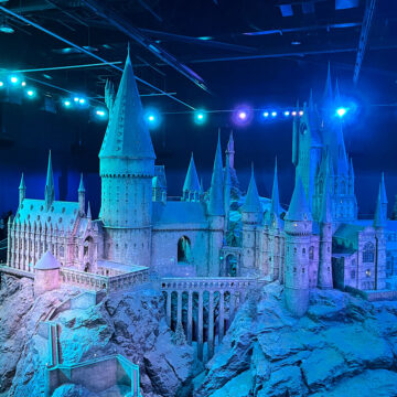 Hogwarts school Harry Potter studio tour London