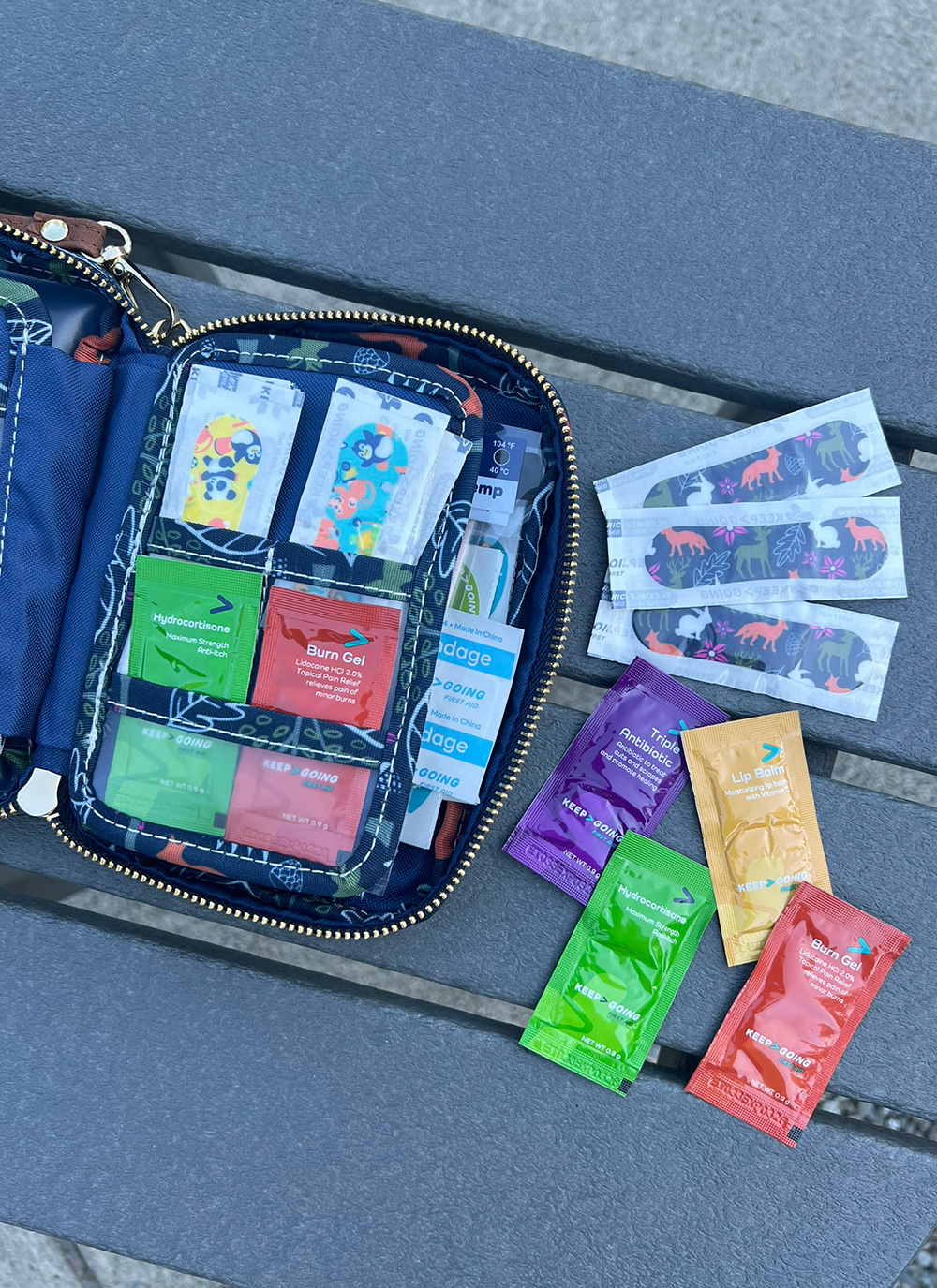 keep going first aid kit for travel
