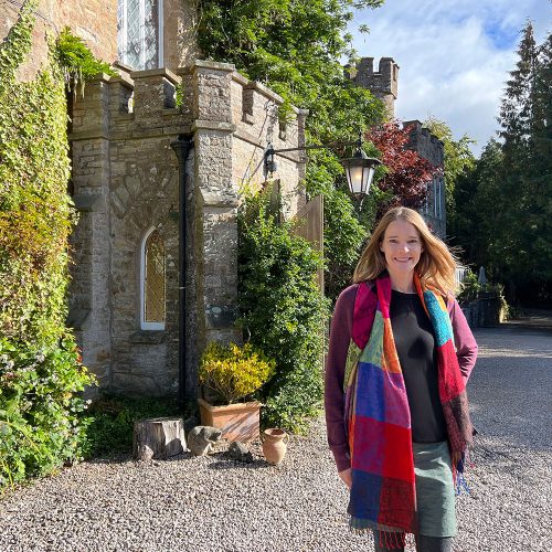 visiting Augill Castle in Cumbria England UK