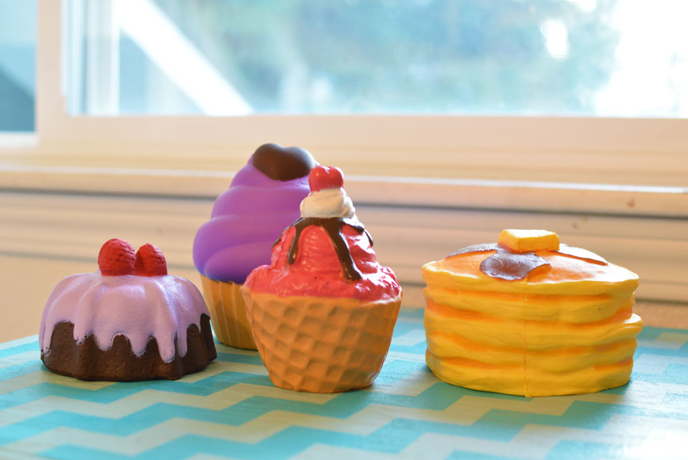 Orb Toys squishies pancakes and treats