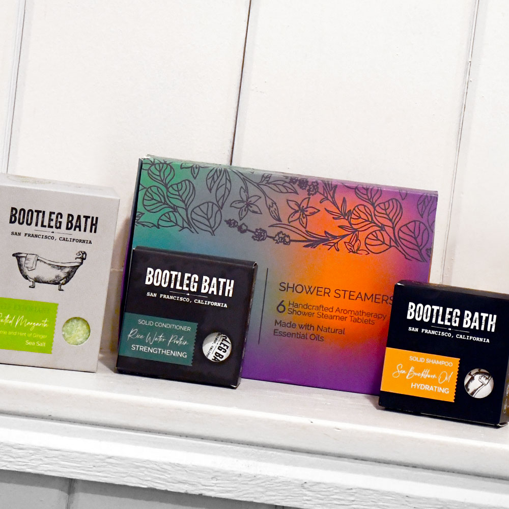 Bootleg Bath Beauty Products