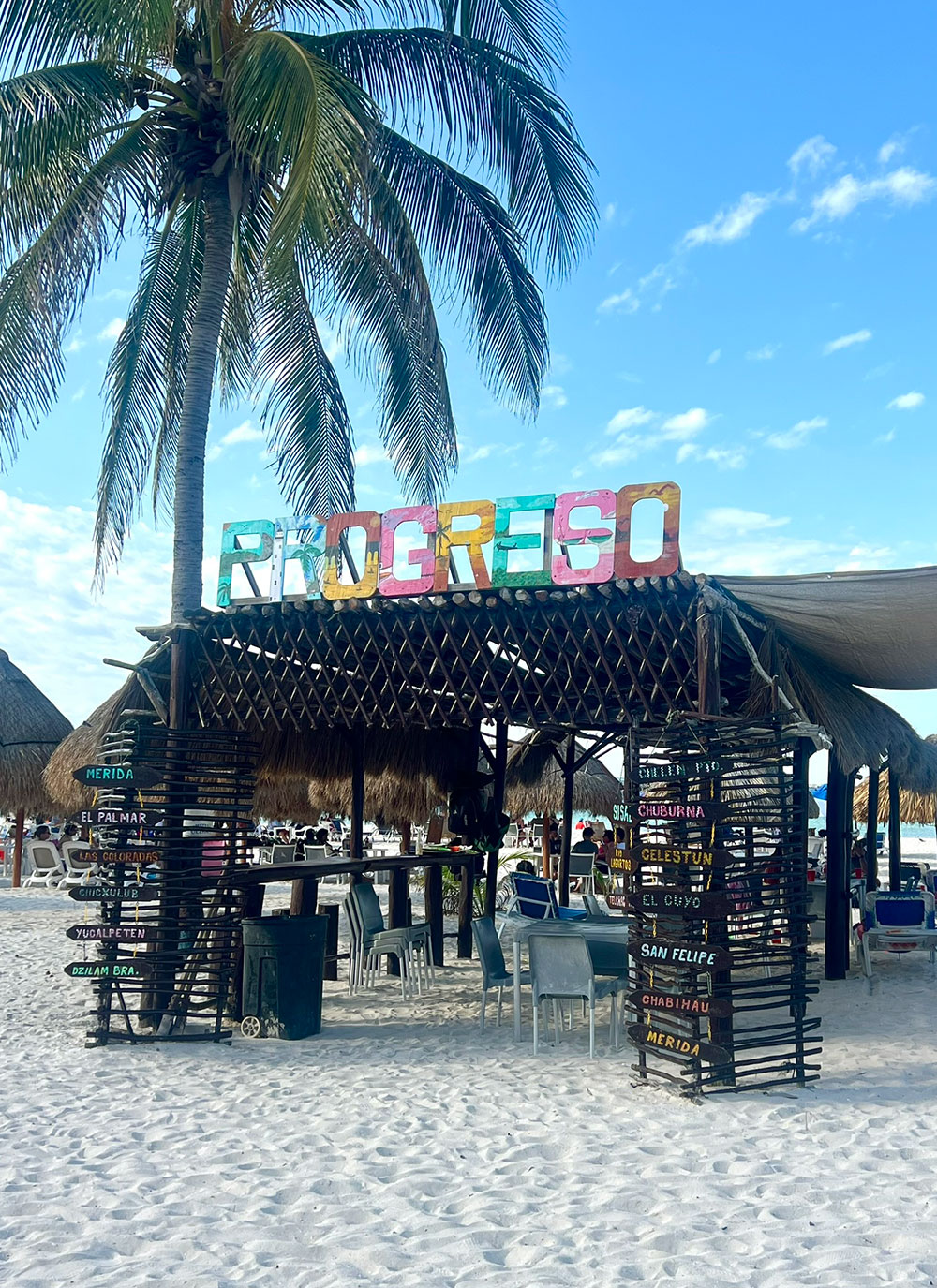 progreso beach merida mexico kids activities