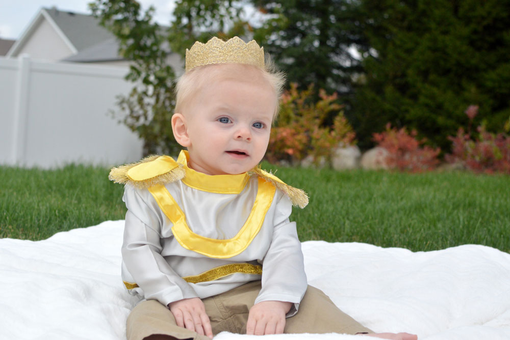 cute homemade prince charming baby halloween costume
