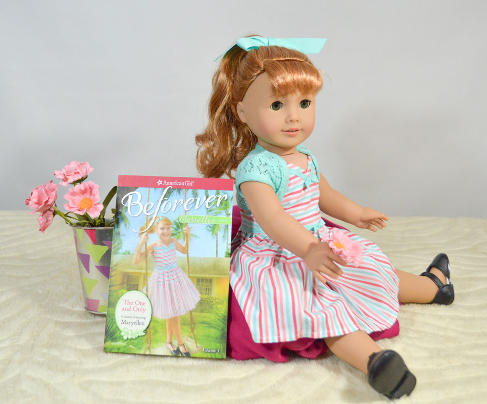 American Girl Maryellen Larkin 1950s doll and book set