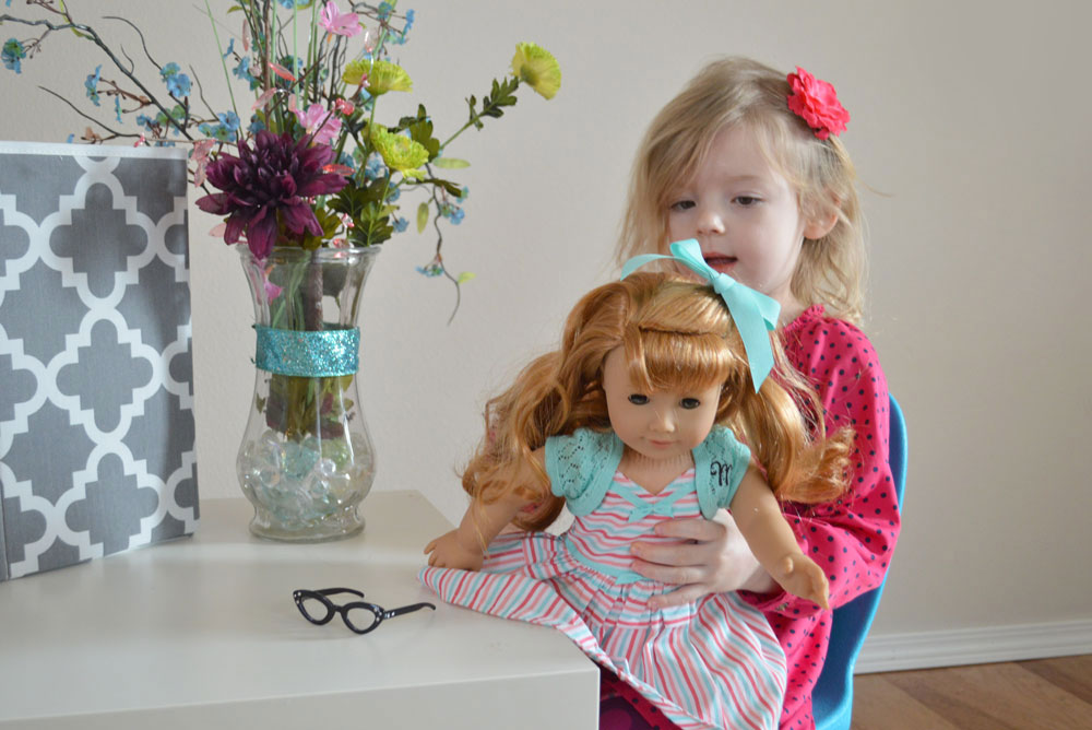 American Girl doll Maryellen hairstyle accessories