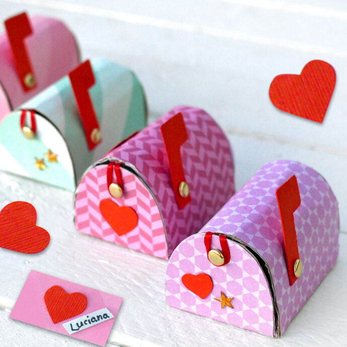 Valentine’s Day Doll Mailbox Craft