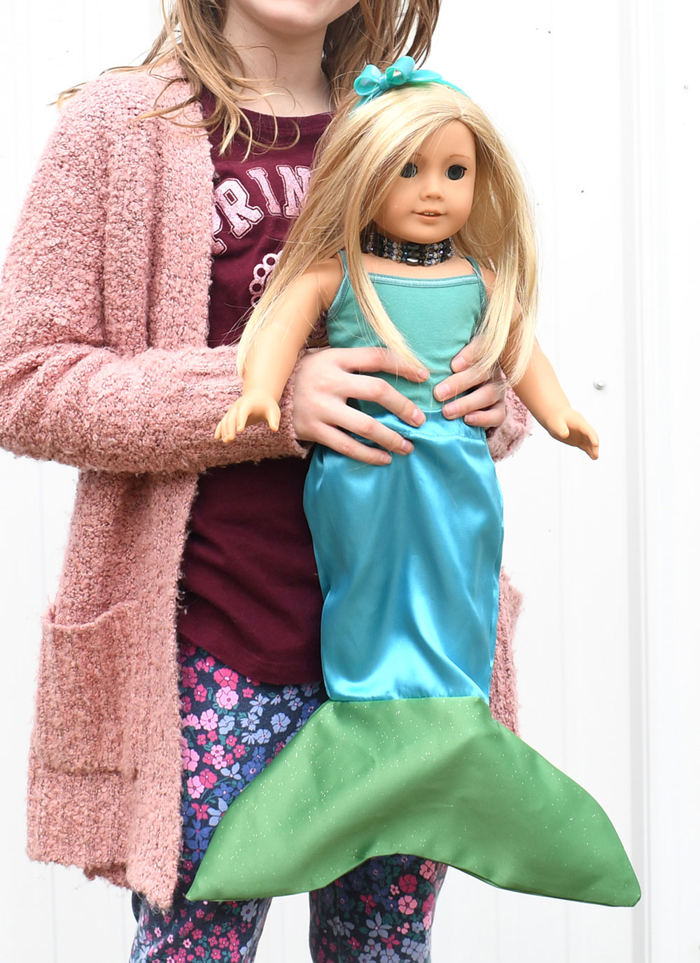 American Girl Truly Me doll mermaid tail