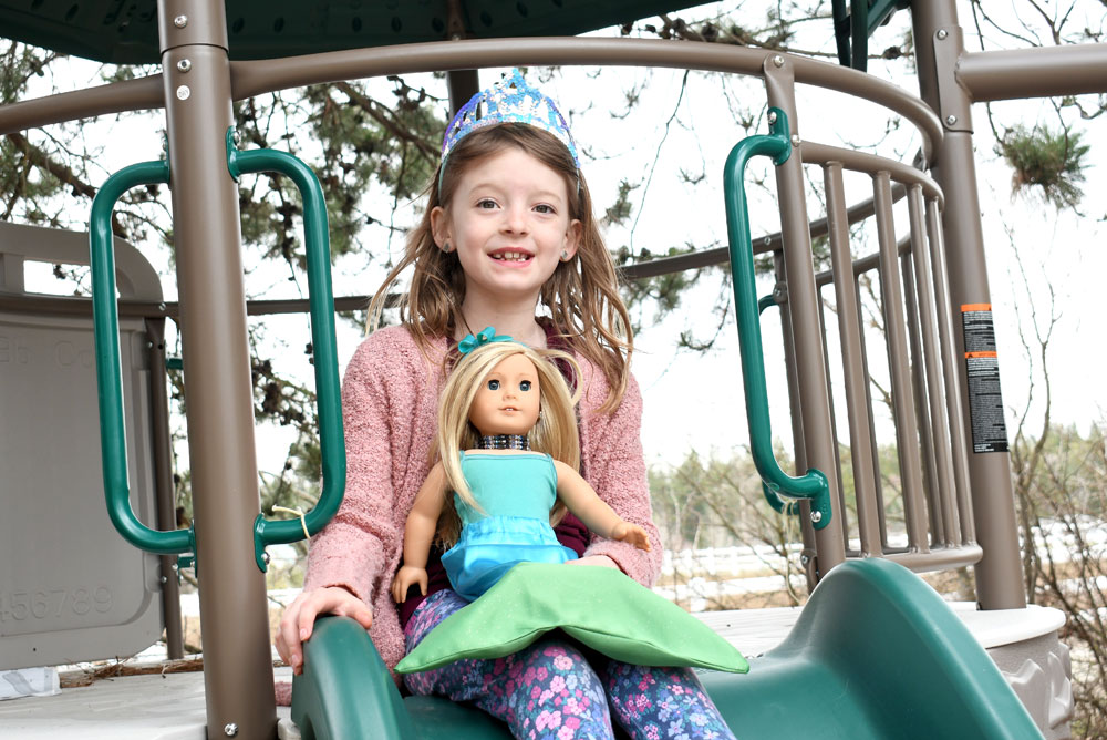 American Girl mermaid tail Truly Me doll