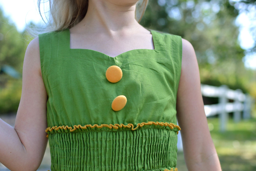 cute girls play dresses quality details